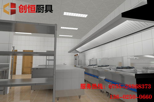 深圳福田厨房通风管道工程详解与酒店厨房工程报价的互联网销售趋势